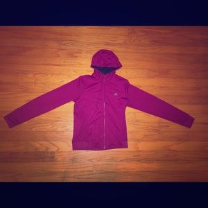 Purple Adidas Jacket